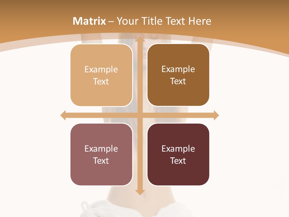 Wave Daughter Peaceful PowerPoint Template