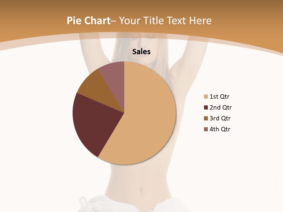 Wave Daughter Peaceful PowerPoint Template