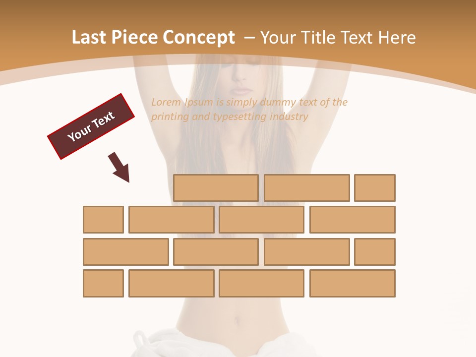 Wave Daughter Peaceful PowerPoint Template