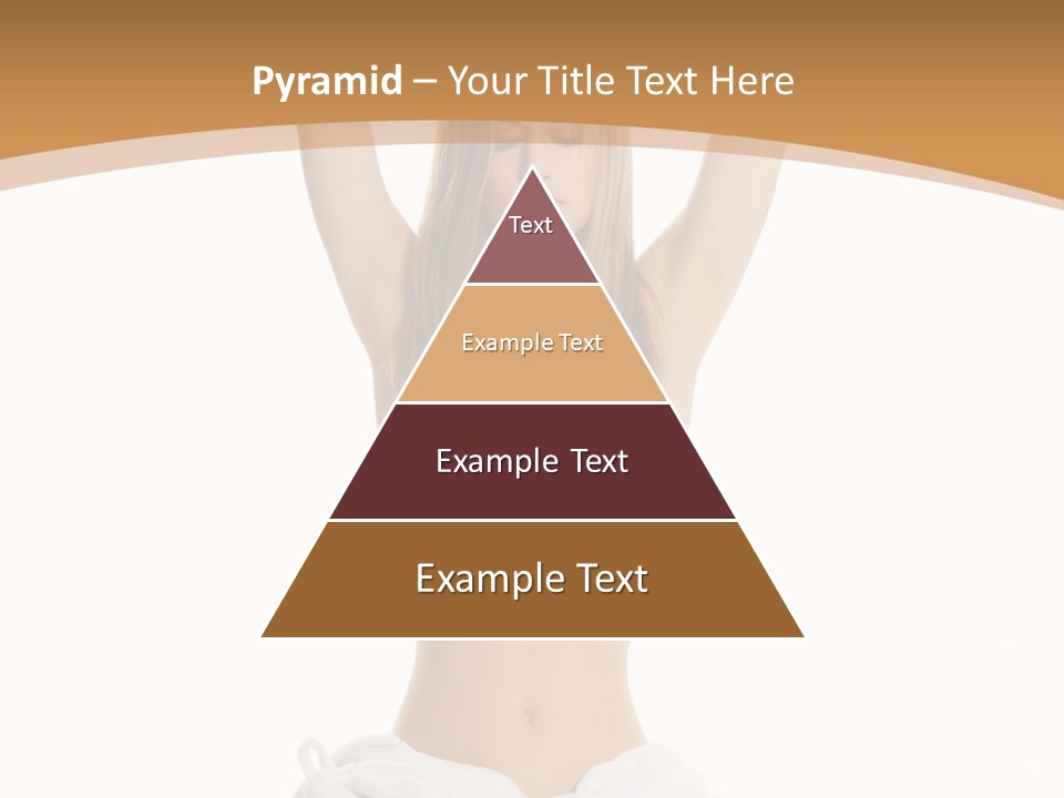 Wave Daughter Peaceful PowerPoint Template