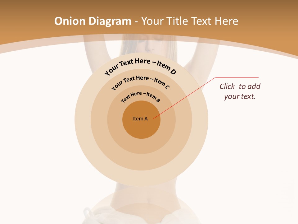 Wave Daughter Peaceful PowerPoint Template