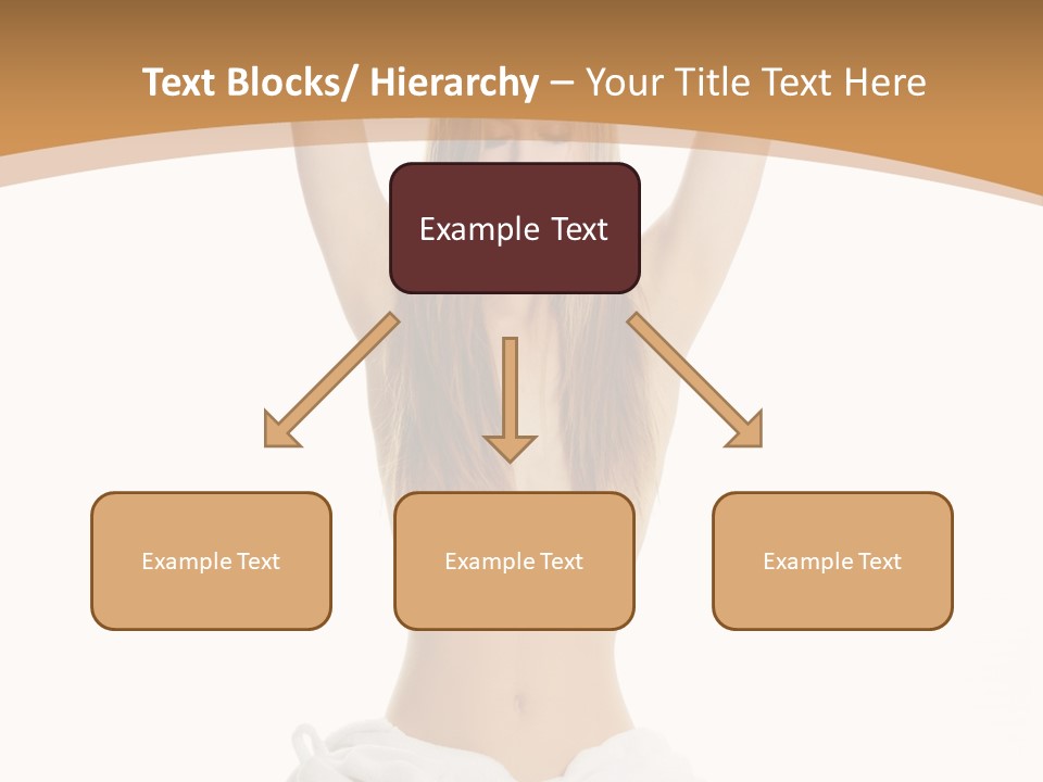 Wave Daughter Peaceful PowerPoint Template