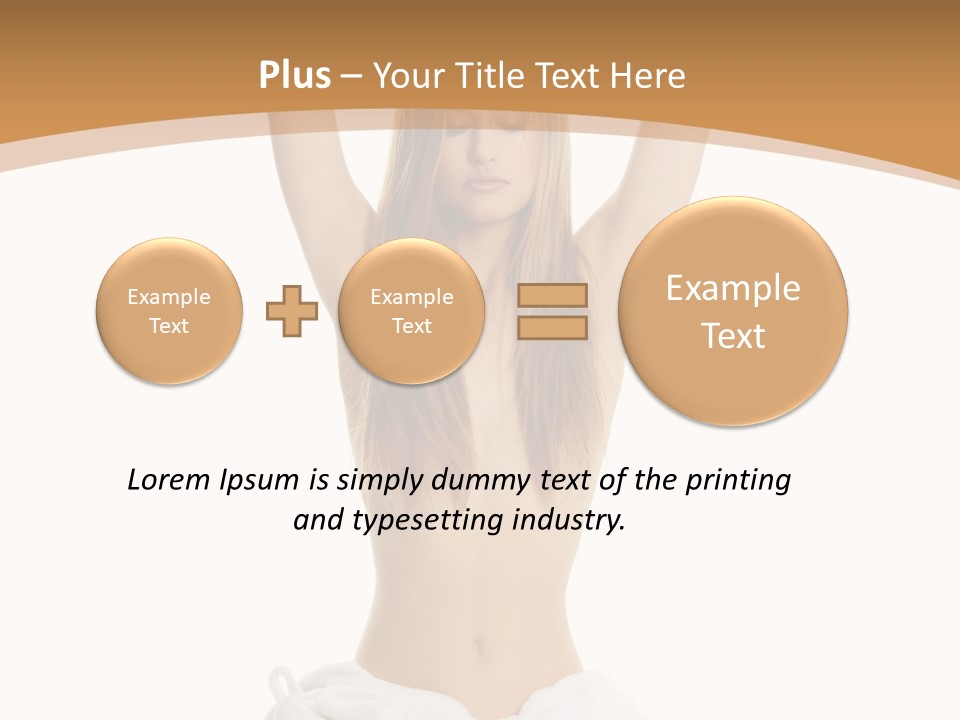 Wave Daughter Peaceful PowerPoint Template