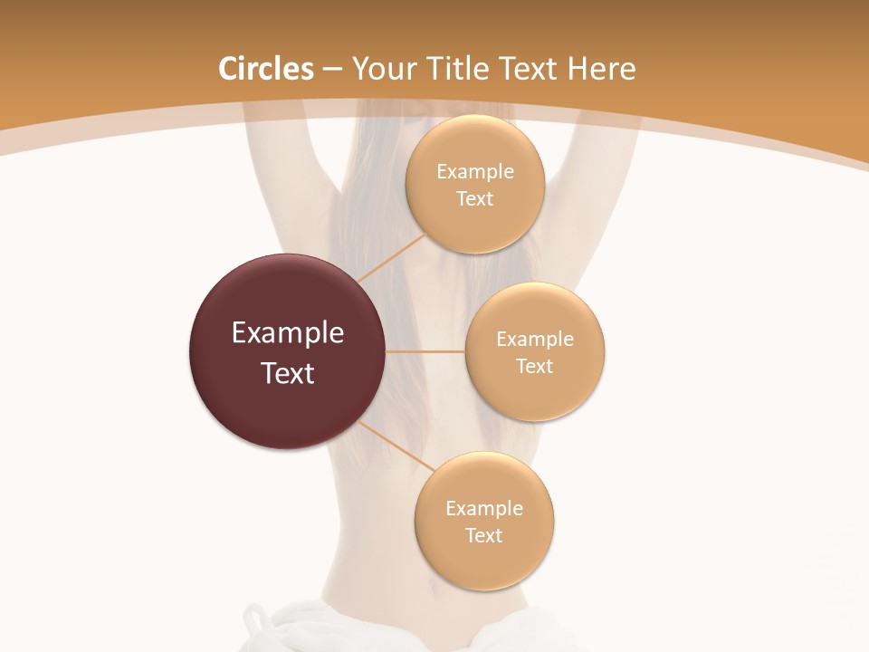 Wave Daughter Peaceful PowerPoint Template