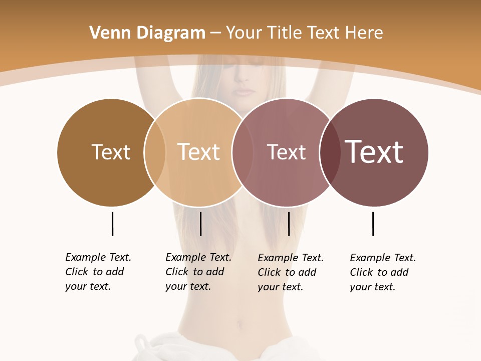 Wave Daughter Peaceful PowerPoint Template