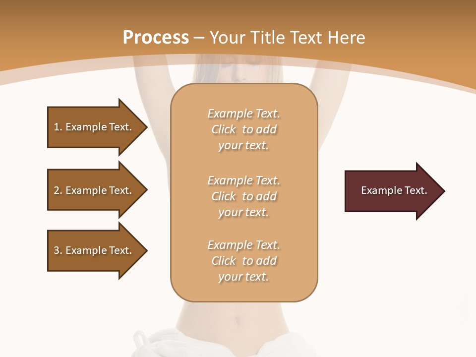 Wave Daughter Peaceful PowerPoint Template