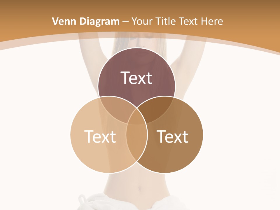 Wave Daughter Peaceful PowerPoint Template