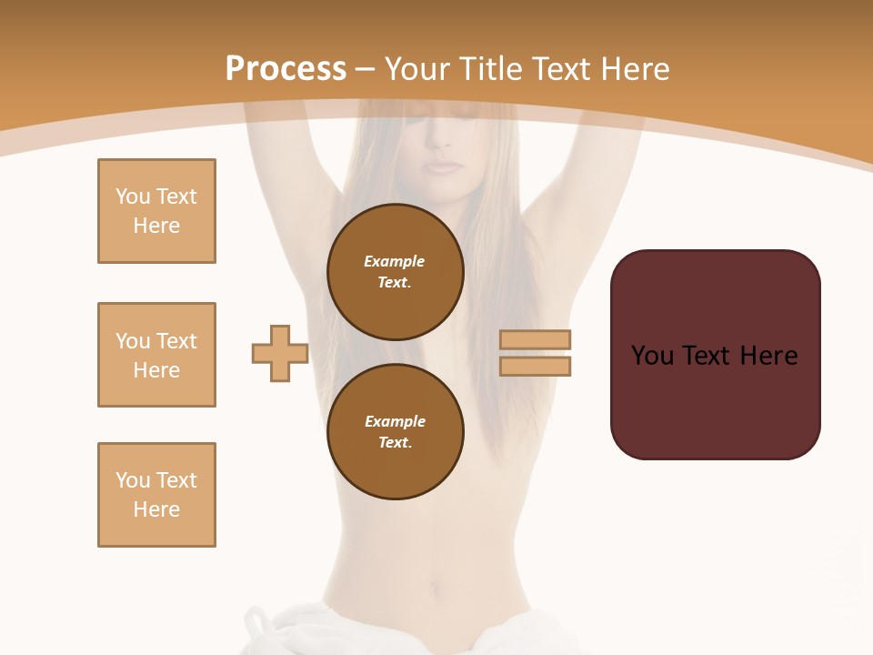 Wave Daughter Peaceful PowerPoint Template