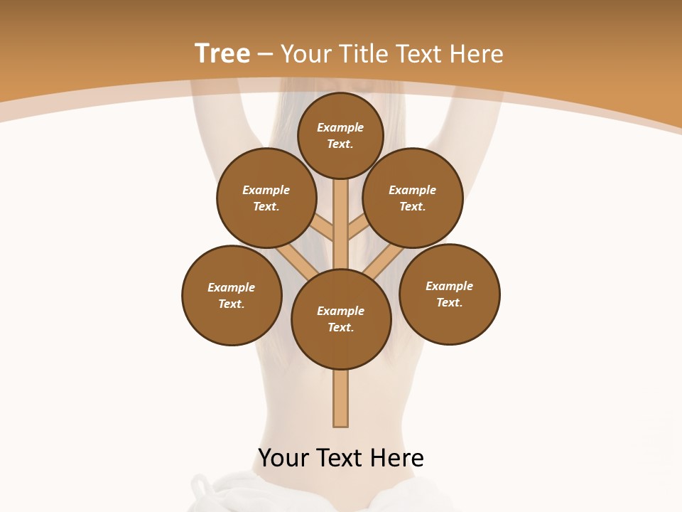 Wave Daughter Peaceful PowerPoint Template