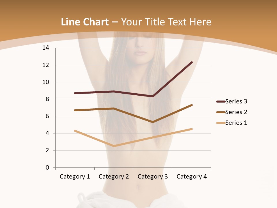 Wave Daughter Peaceful PowerPoint Template