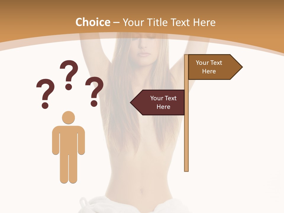 Wave Daughter Peaceful PowerPoint Template