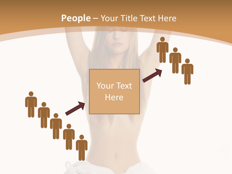 Wave Daughter Peaceful PowerPoint Template