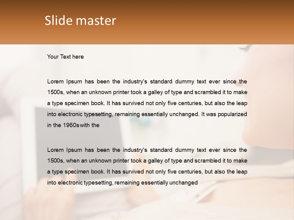 Sunrise Sunset Water PowerPoint Template