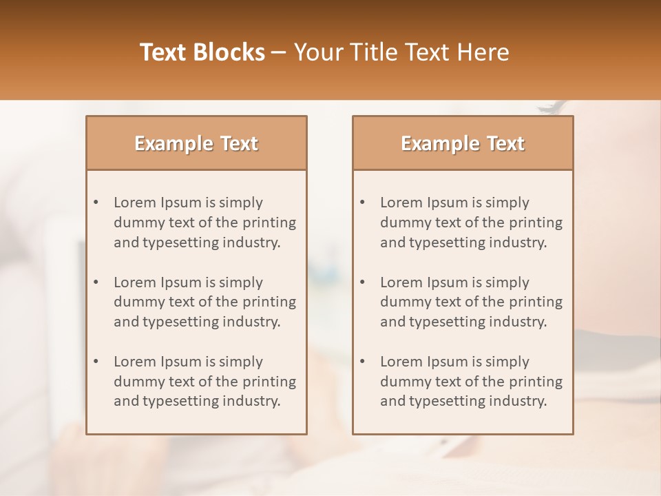 Sunrise Sunset Water PowerPoint Template