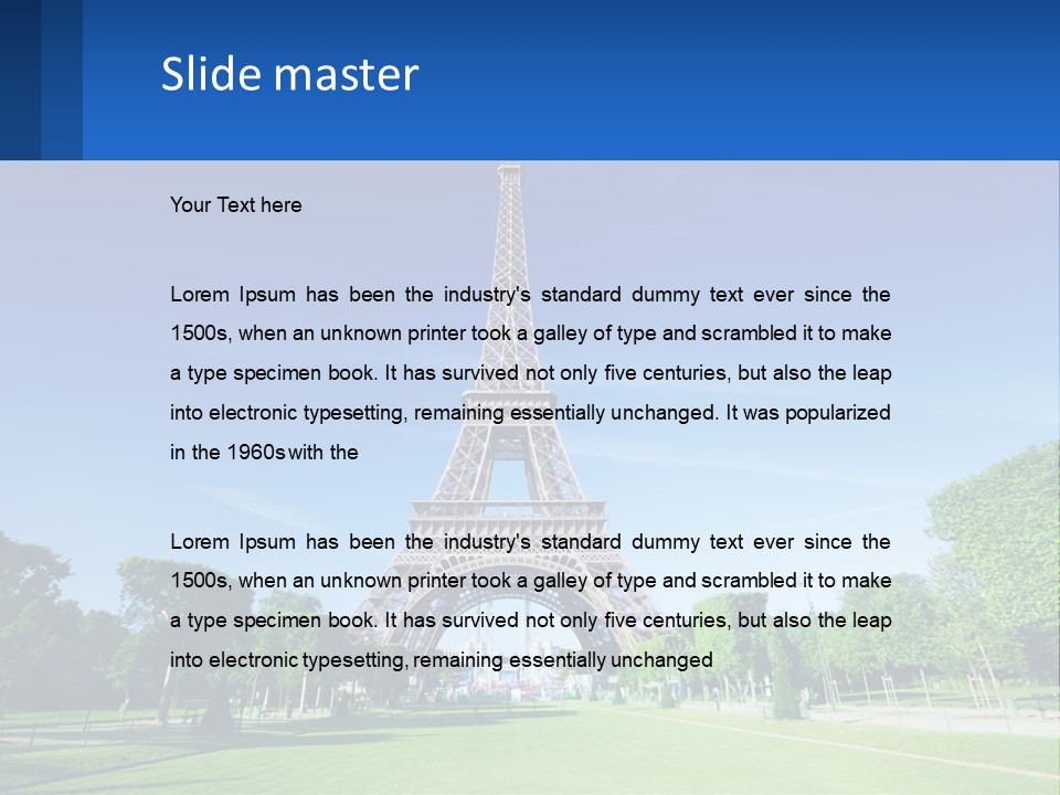 Sand Calm Portrait PowerPoint Template