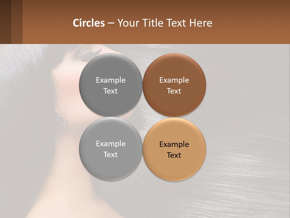 Portrait Parent Elderly PowerPoint Template