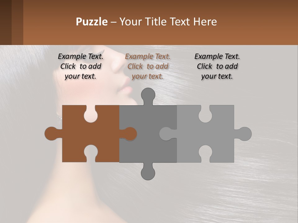 Portrait Parent Elderly PowerPoint Template