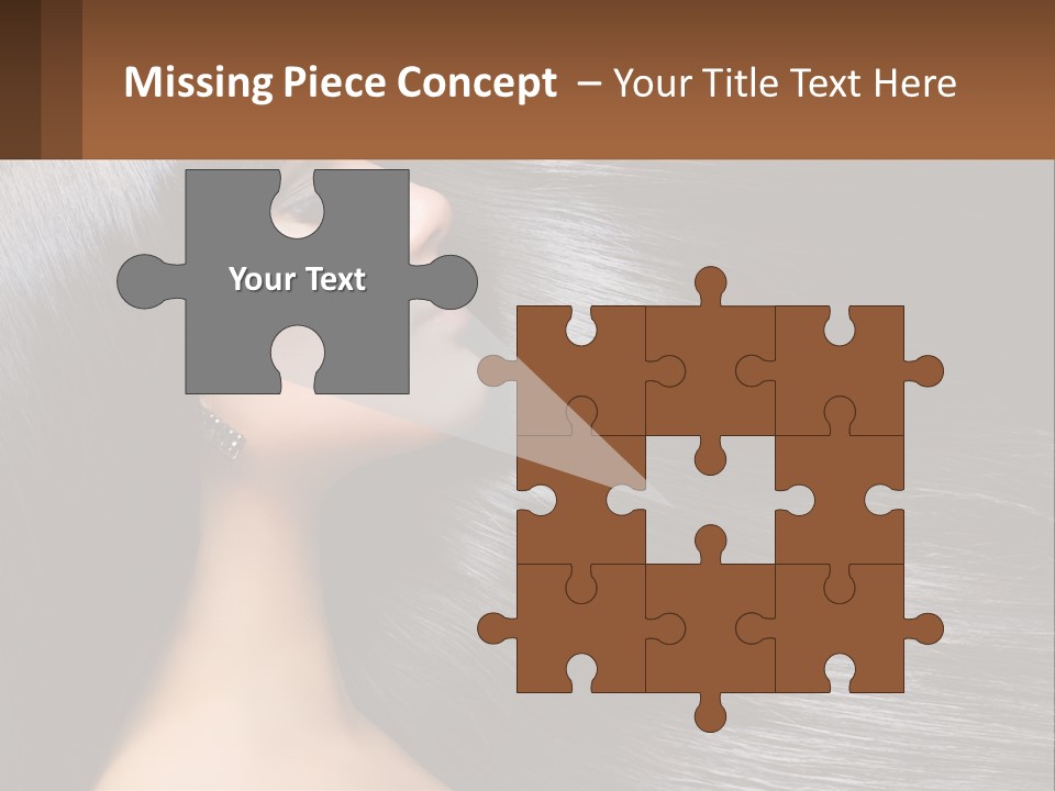 Portrait Parent Elderly PowerPoint Template