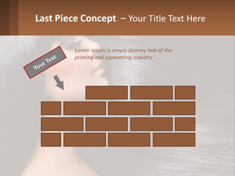 Portrait Parent Elderly PowerPoint Template