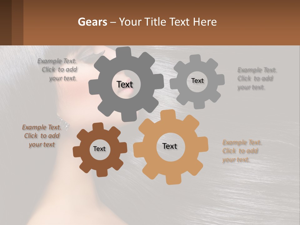 Portrait Parent Elderly PowerPoint Template