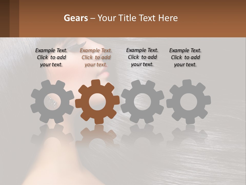 Portrait Parent Elderly PowerPoint Template