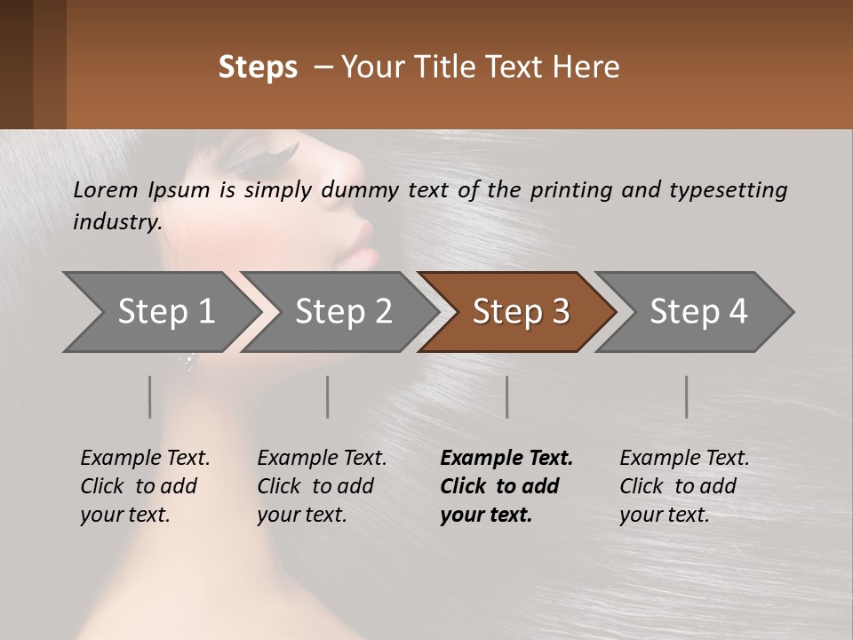 Portrait Parent Elderly PowerPoint Template