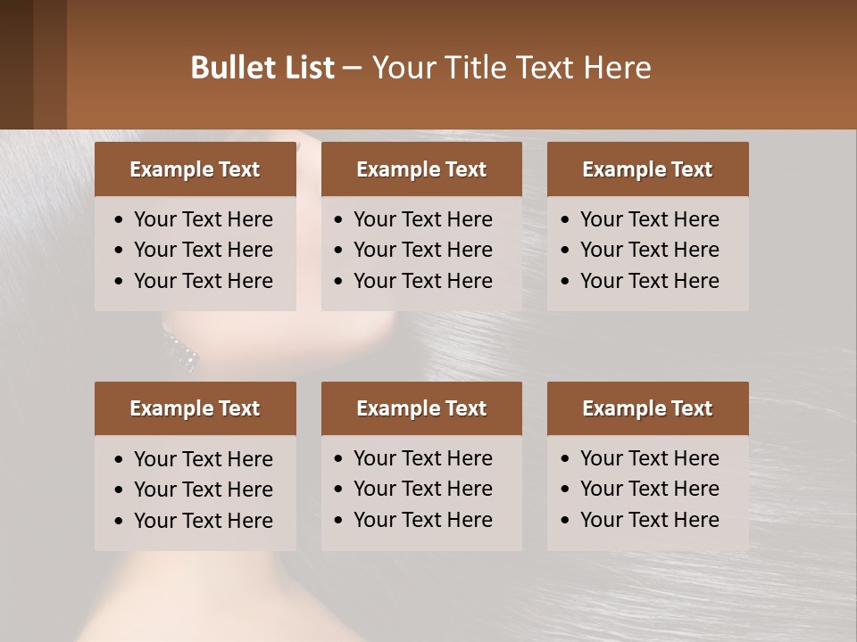 Portrait Parent Elderly PowerPoint Template