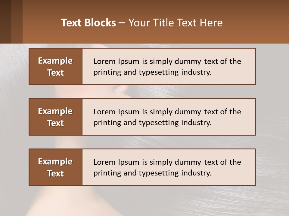 Portrait Parent Elderly PowerPoint Template