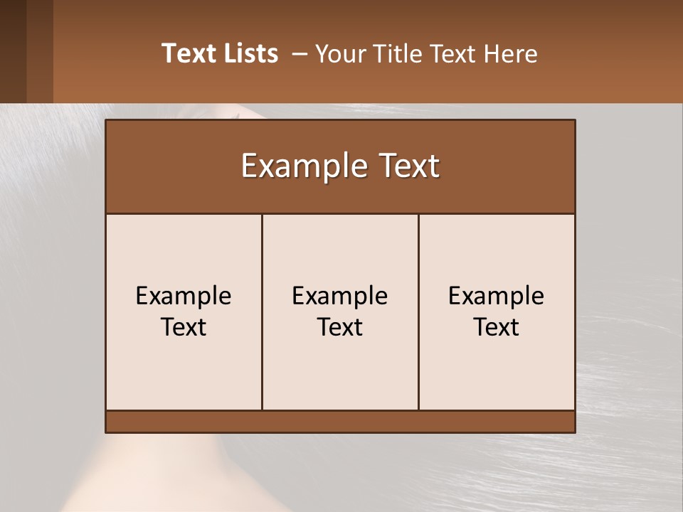 Portrait Parent Elderly PowerPoint Template