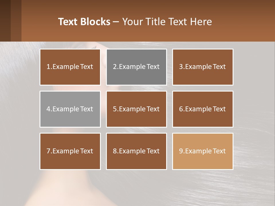 Portrait Parent Elderly PowerPoint Template