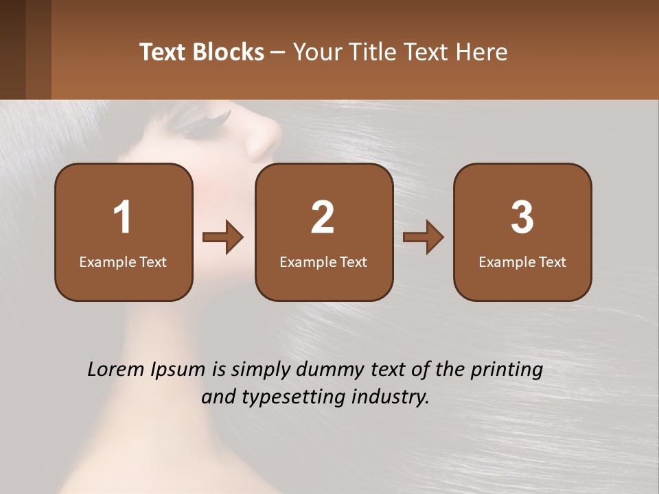 Portrait Parent Elderly PowerPoint Template