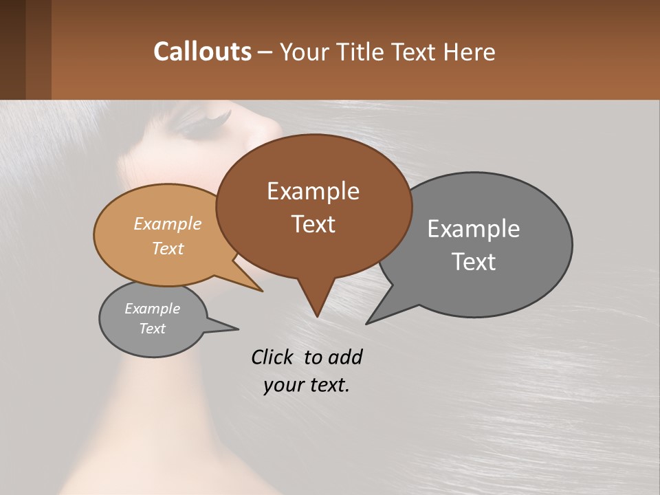 Portrait Parent Elderly PowerPoint Template