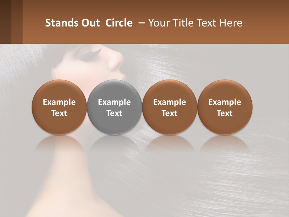 Portrait Parent Elderly PowerPoint Template