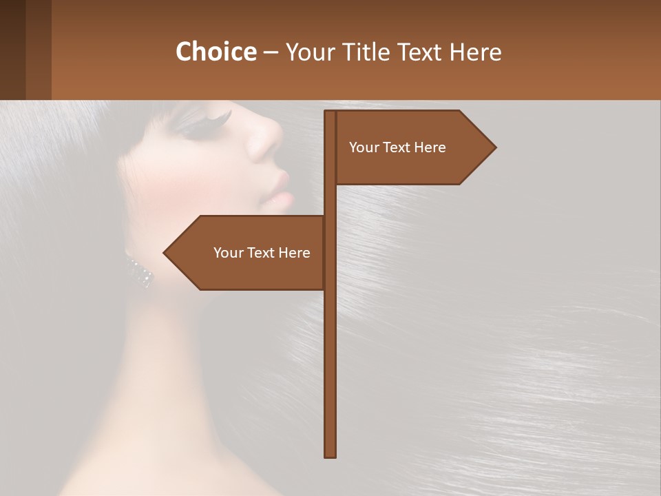 Portrait Parent Elderly PowerPoint Template