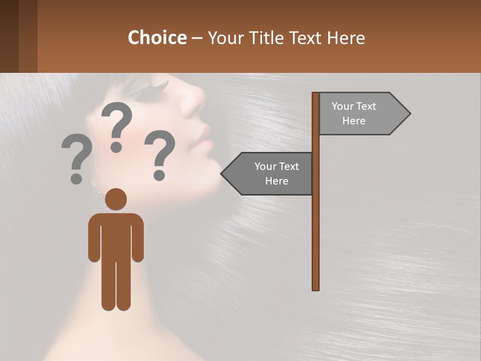 Portrait Parent Elderly PowerPoint Template