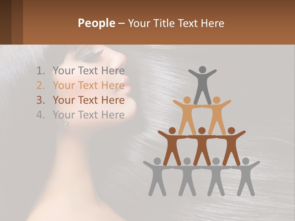 Portrait Parent Elderly PowerPoint Template