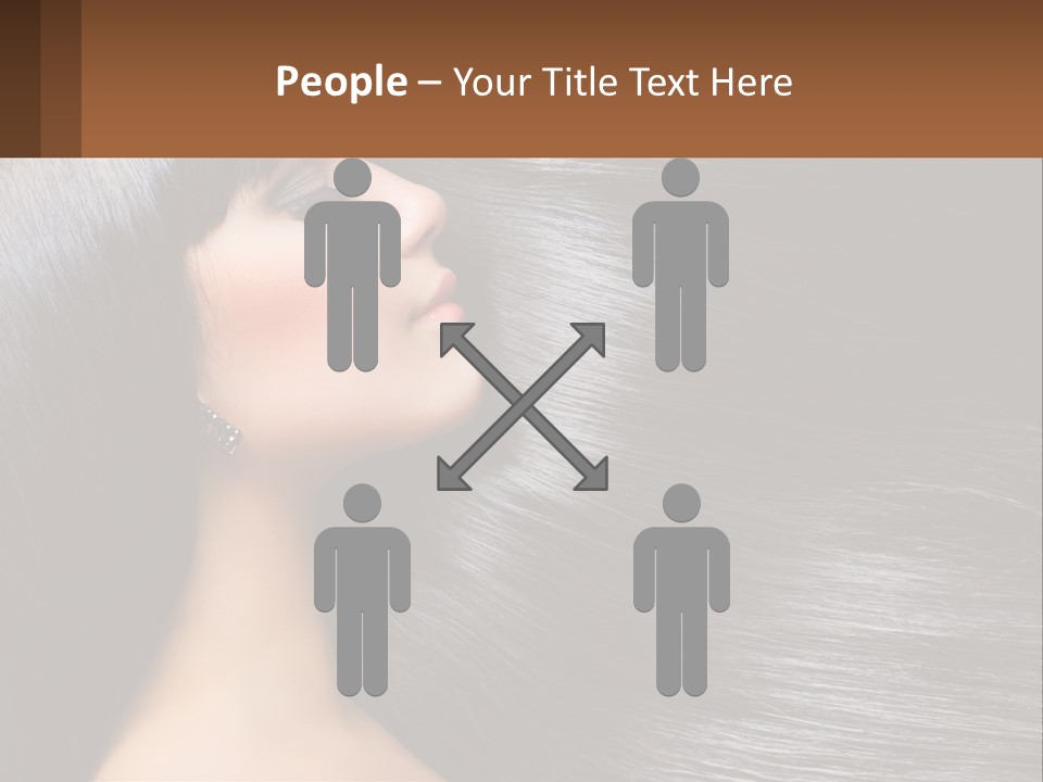 Portrait Parent Elderly PowerPoint Template