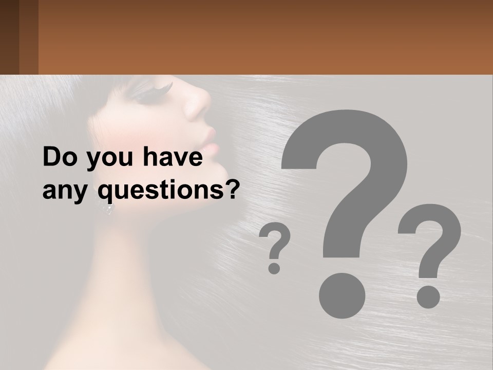 Portrait Parent Elderly PowerPoint Template