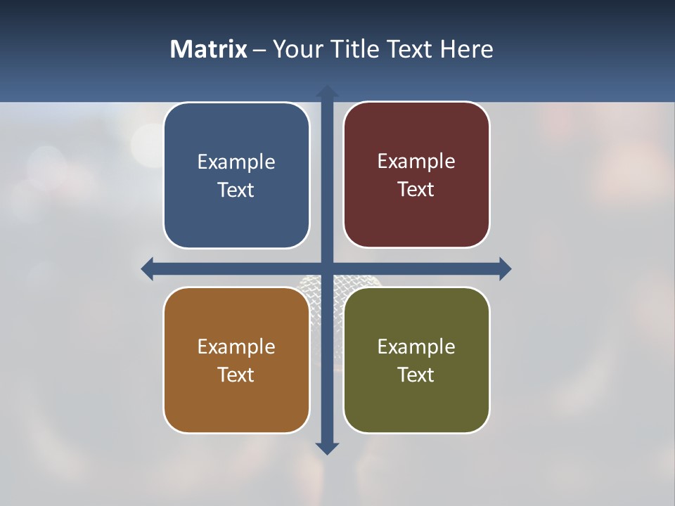 Coastal Portrait Wellness PowerPoint Template