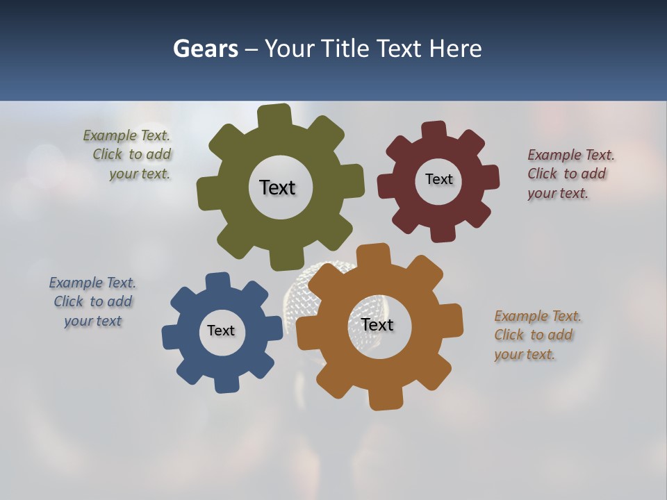 Coastal Portrait Wellness PowerPoint Template