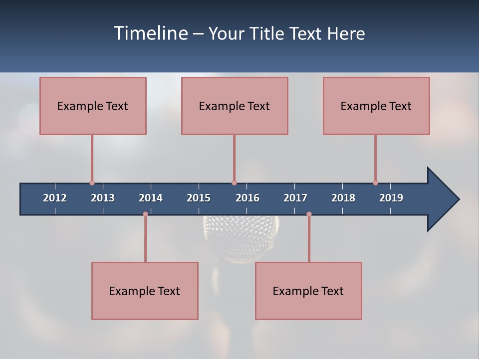 Coastal Portrait Wellness PowerPoint Template