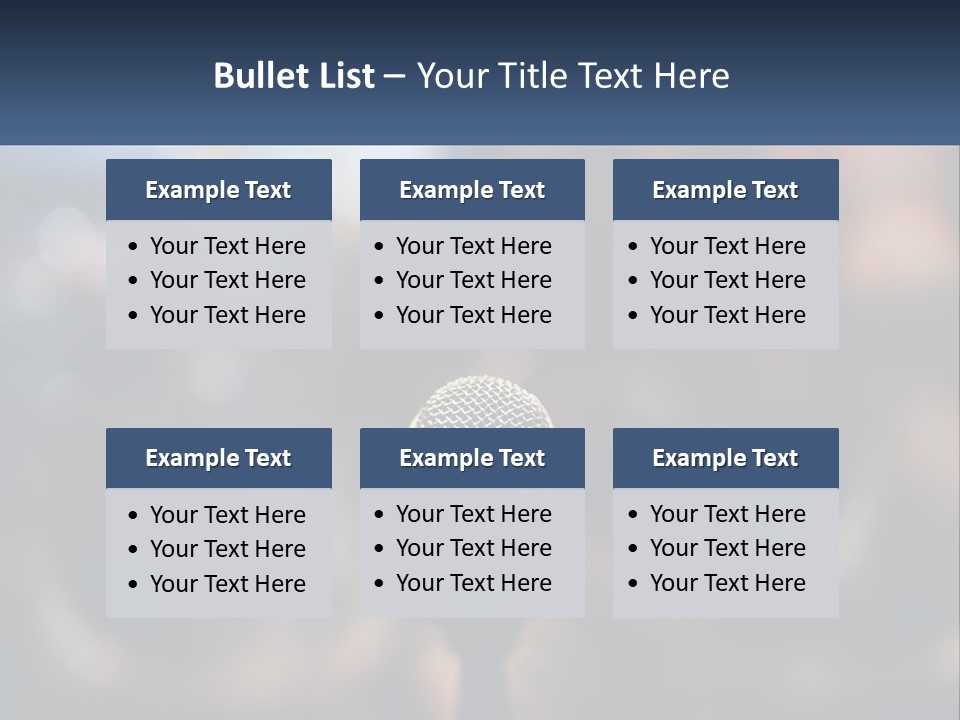 Coastal Portrait Wellness PowerPoint Template