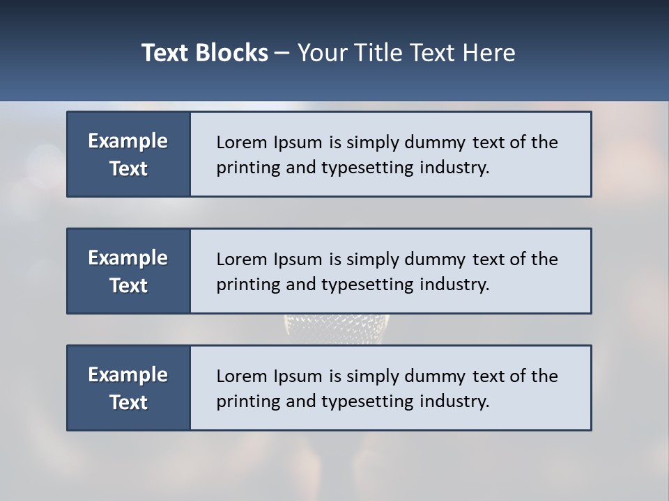 Coastal Portrait Wellness PowerPoint Template