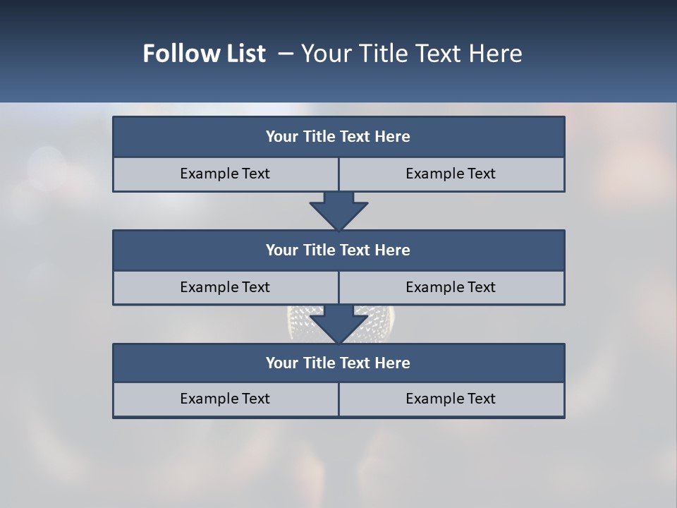 Coastal Portrait Wellness PowerPoint Template