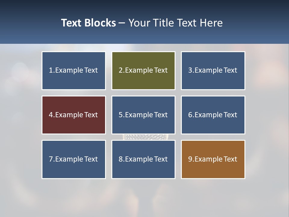 Coastal Portrait Wellness PowerPoint Template