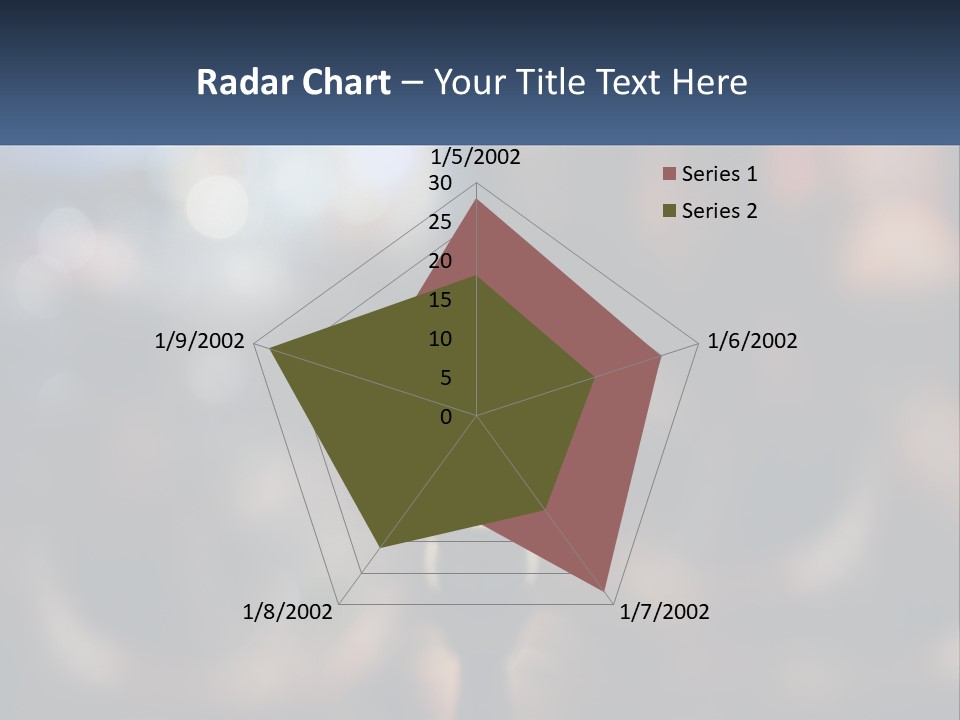 Coastal Portrait Wellness PowerPoint Template