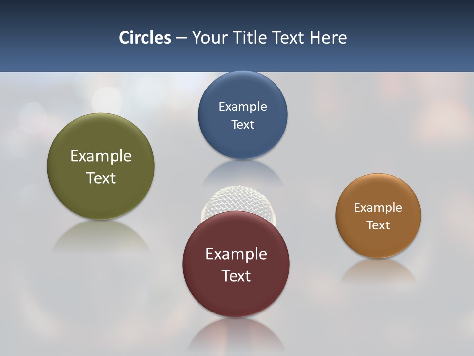 Coastal Portrait Wellness PowerPoint Template