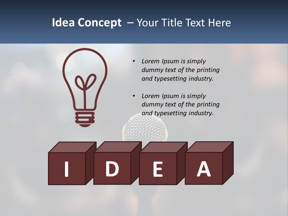 Coastal Portrait Wellness PowerPoint Template