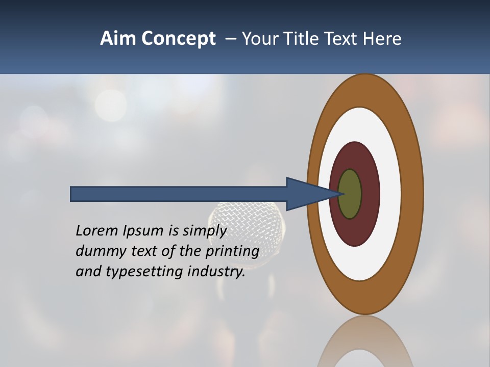 Coastal Portrait Wellness PowerPoint Template