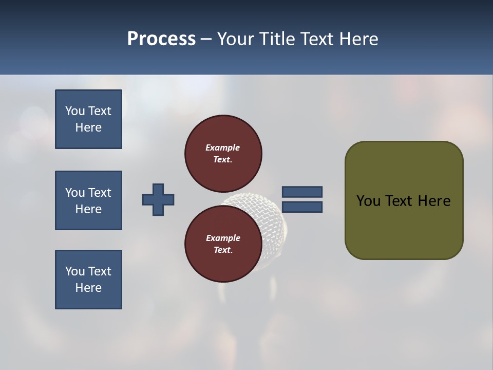 Coastal Portrait Wellness PowerPoint Template